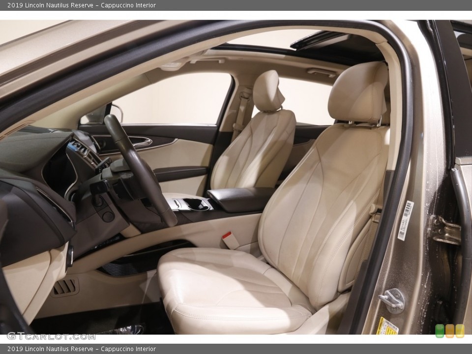 Cappuccino Interior Front Seat for the 2019 Lincoln Nautilus Reserve #143653524