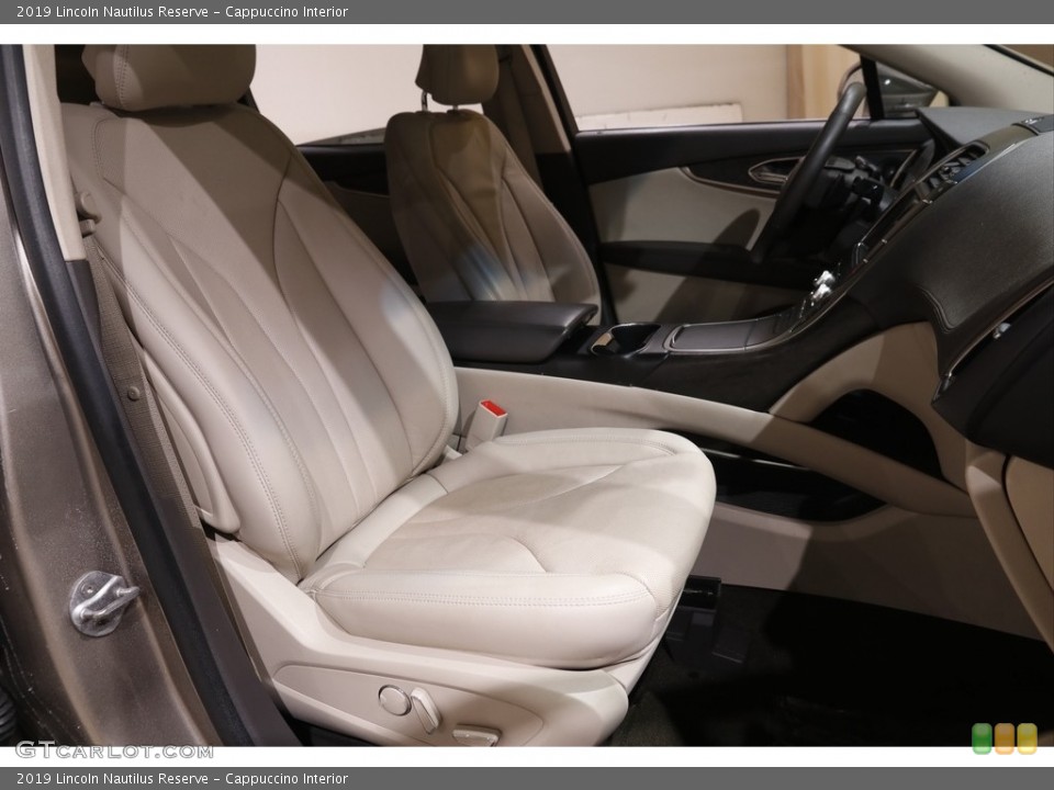 Cappuccino Interior Front Seat for the 2019 Lincoln Nautilus Reserve #143653686