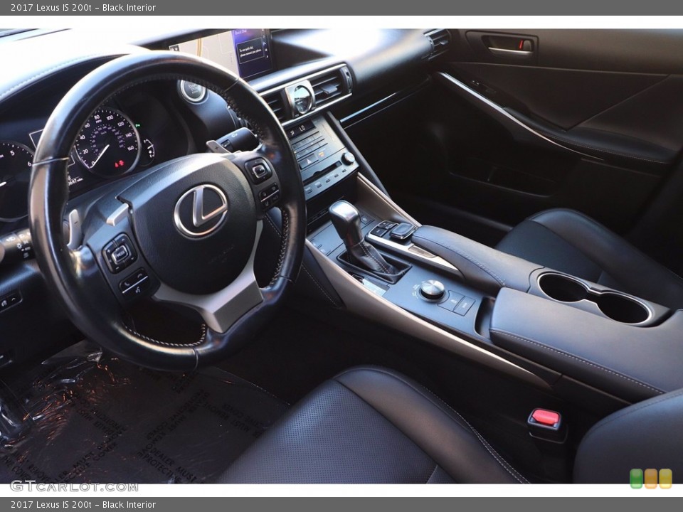 Black 2017 Lexus IS Interiors