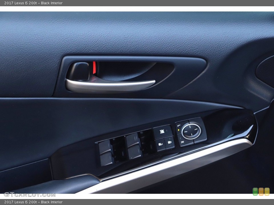Black Interior Door Panel for the 2017 Lexus IS 200t #143659738