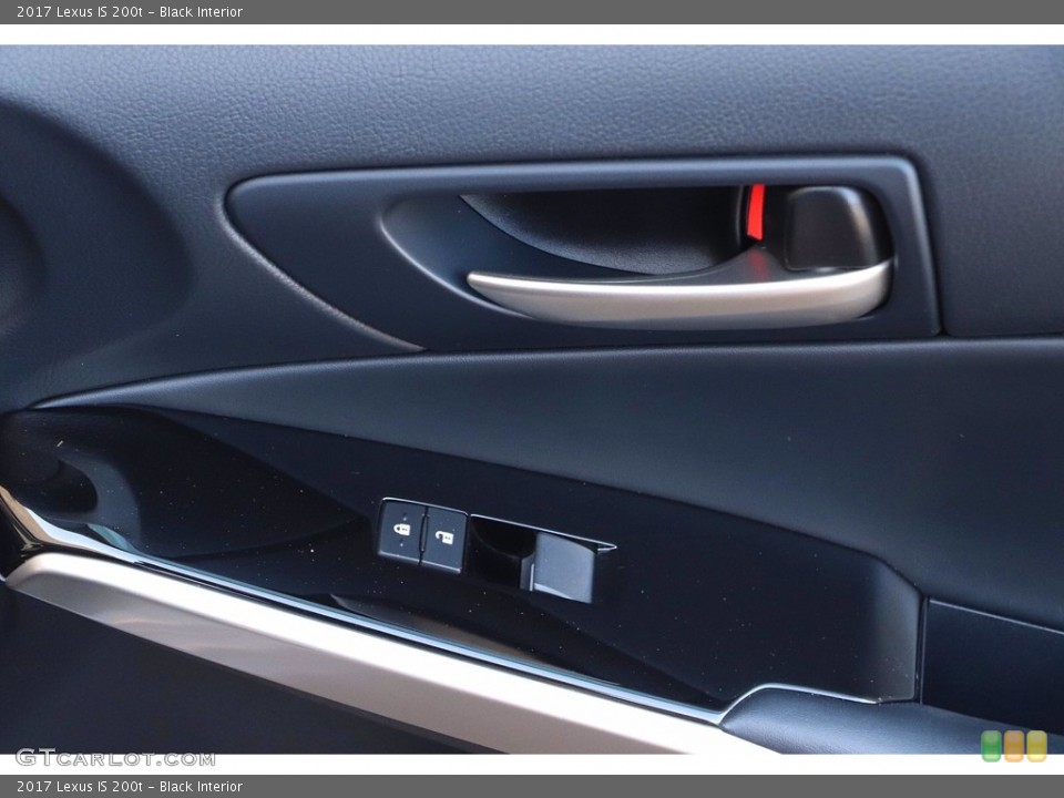 Black Interior Door Panel for the 2017 Lexus IS 200t #143659872