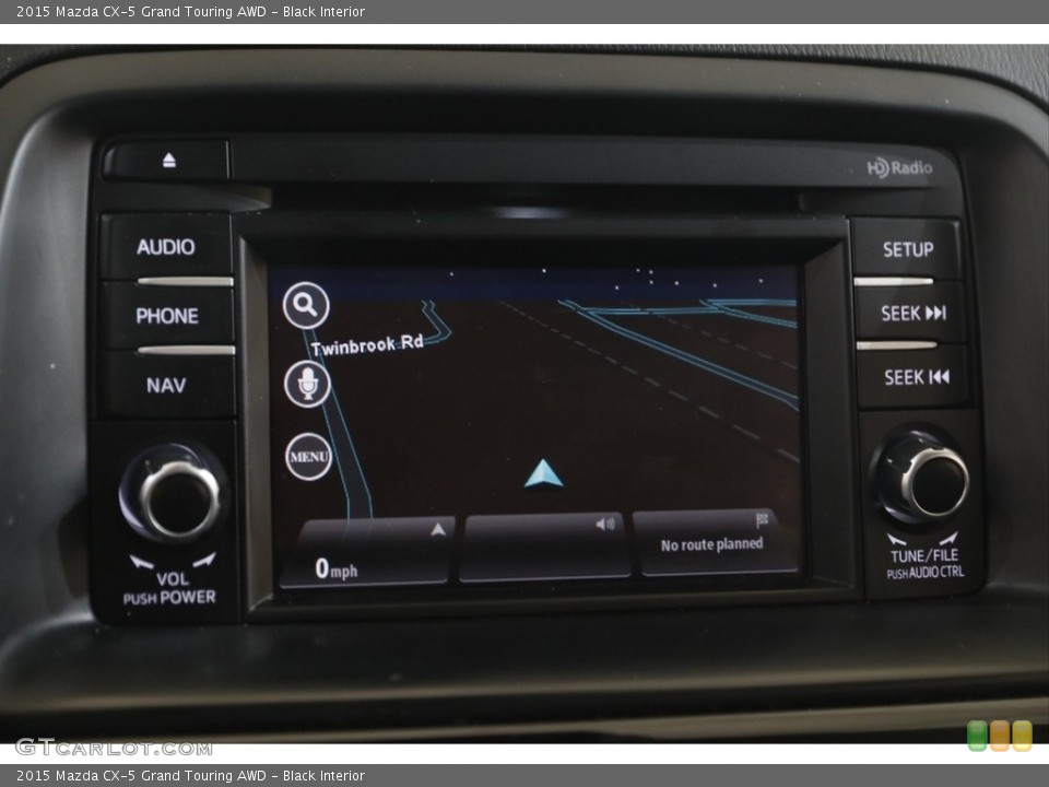 Black Interior Navigation for the 2015 Mazda CX-5 Grand Touring AWD #143664024