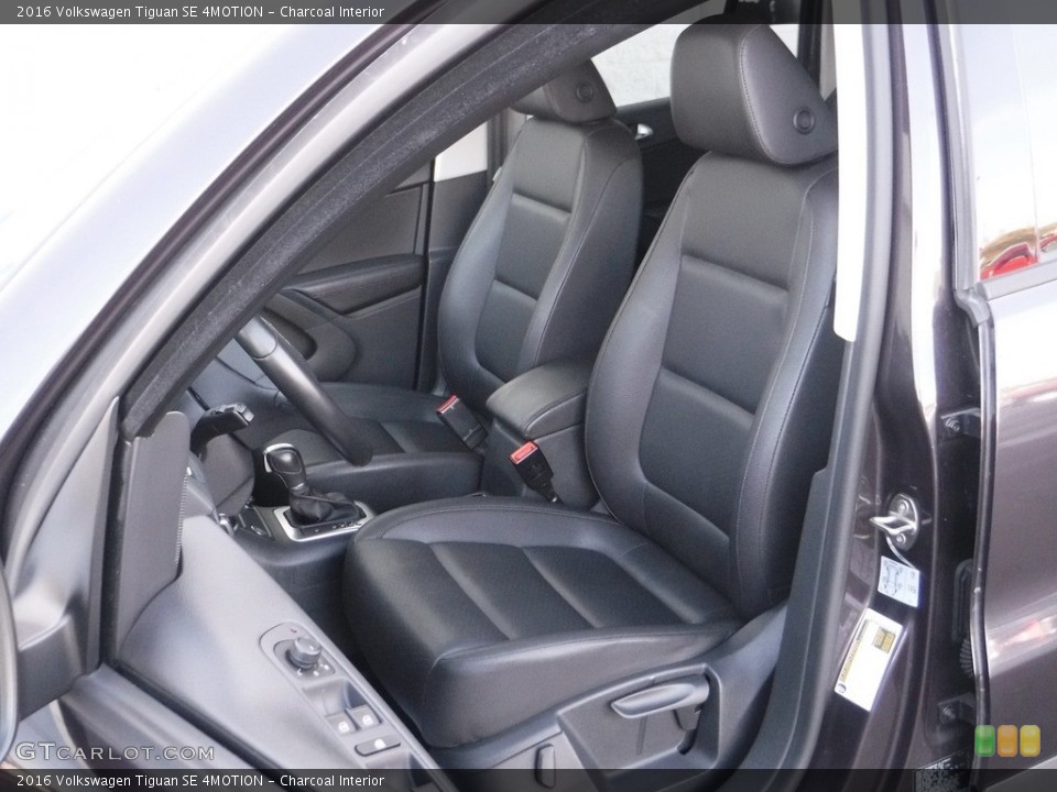Charcoal Interior Front Seat for the 2016 Volkswagen Tiguan SE 4MOTION #143665647