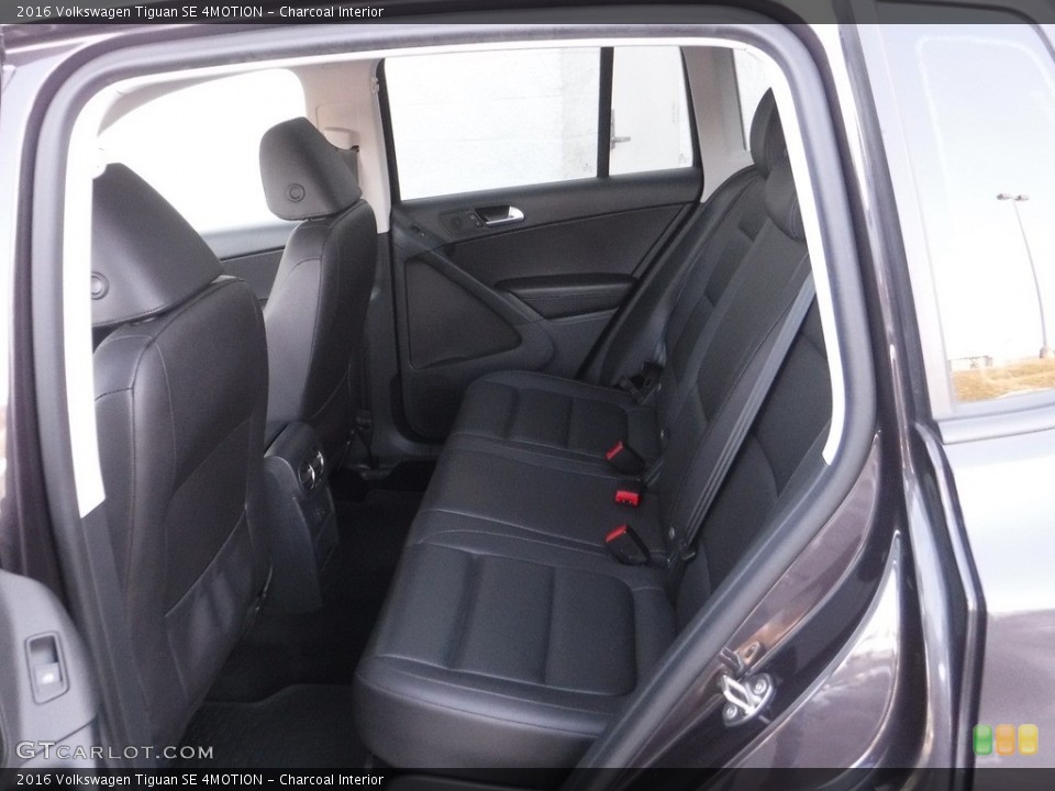 Charcoal Interior Rear Seat for the 2016 Volkswagen Tiguan SE 4MOTION #143665779