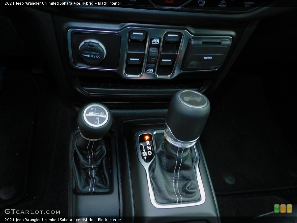 Black Interior Transmission for the 2021 Jeep Wrangler Unlimited Sahara 4xe Hybrid #143668082