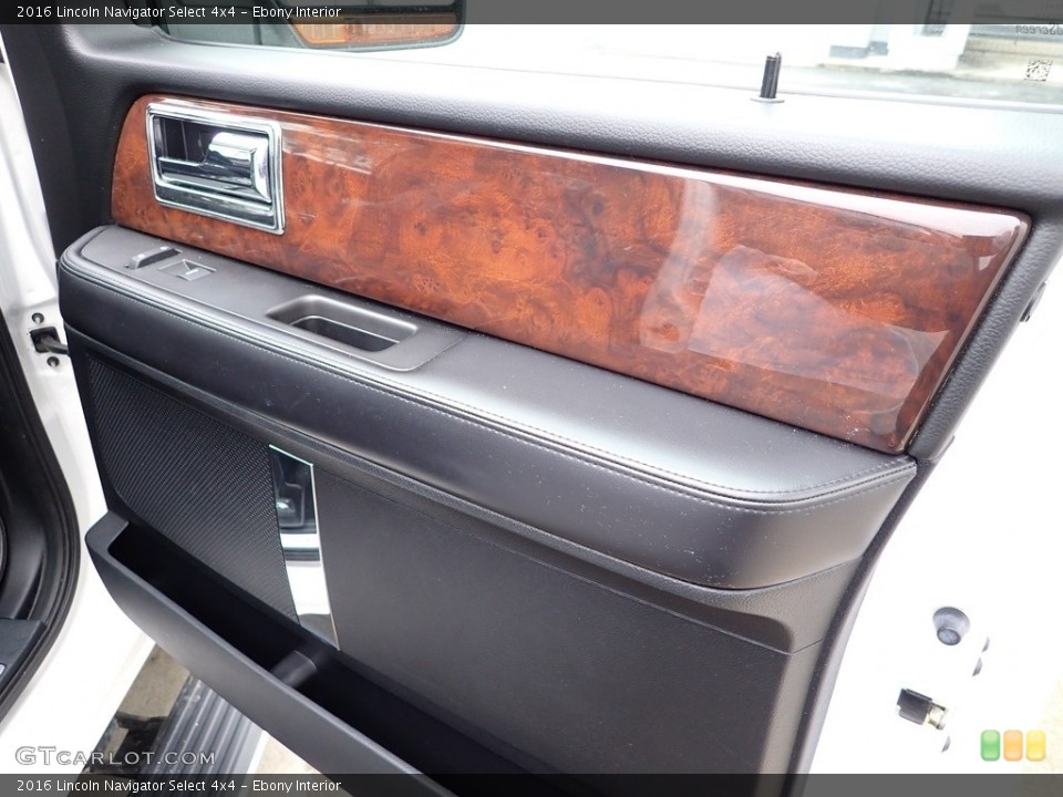 Ebony Interior Door Panel for the 2016 Lincoln Navigator Select 4x4 #143668982