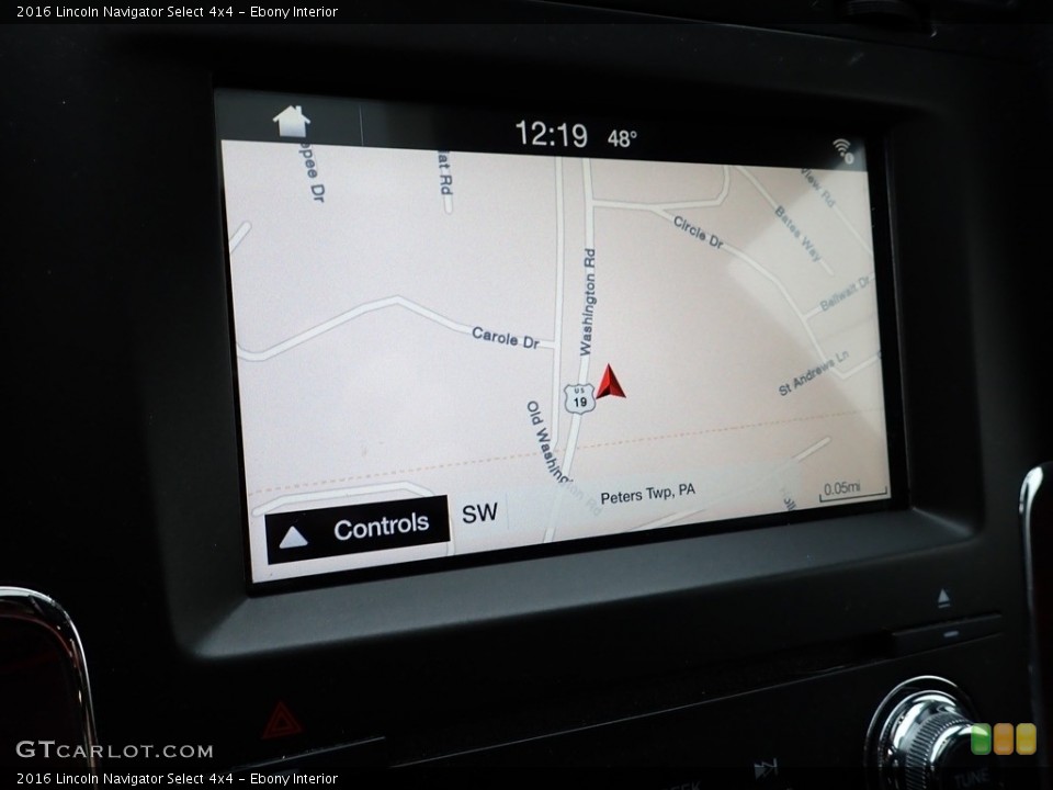 Ebony Interior Navigation for the 2016 Lincoln Navigator Select 4x4 #143669156