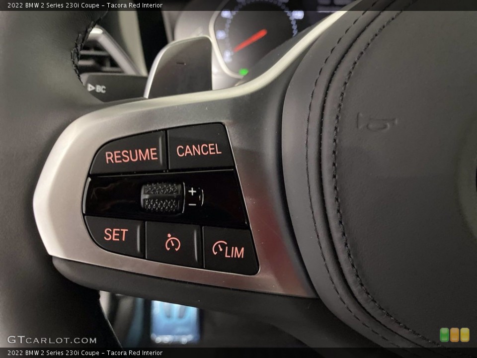 Tacora Red Interior Controls for the 2022 BMW 2 Series 230i Coupe #143670245
