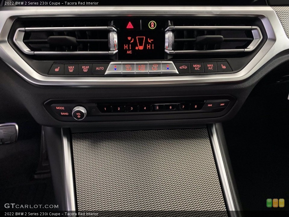 Tacora Red Interior Controls for the 2022 BMW 2 Series 230i Coupe #143670392