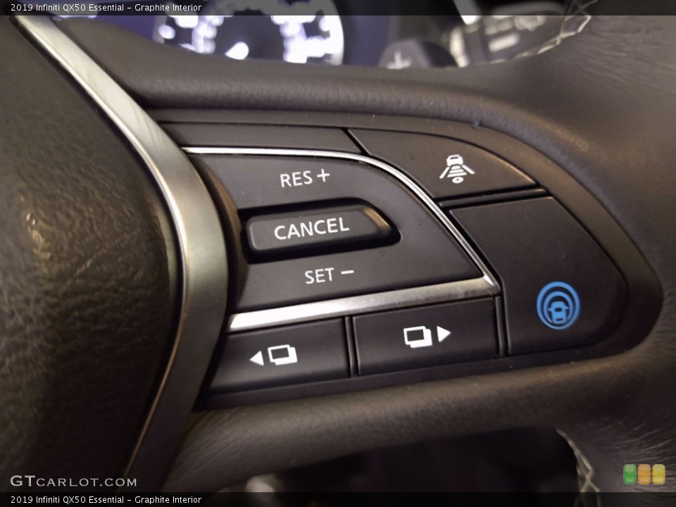 Graphite Interior Steering Wheel for the 2019 Infiniti QX50 Essential #143671544