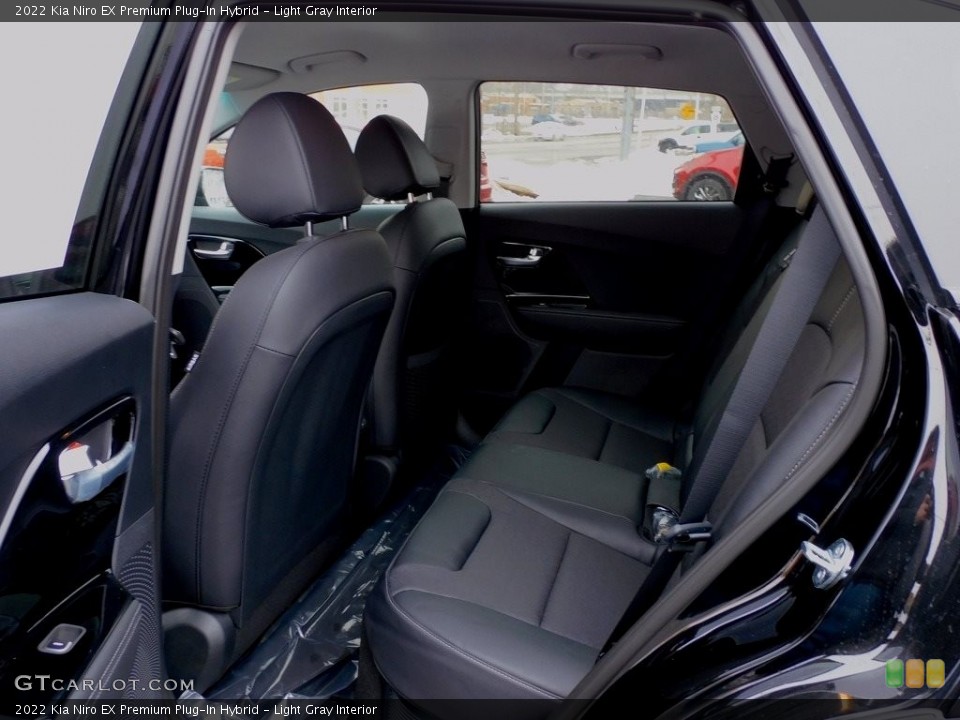 Light Gray Interior Rear Seat for the 2022 Kia Niro EX Premium Plug-In Hybrid #143671832