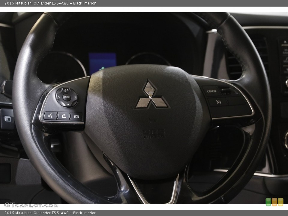 Black Interior Steering Wheel for the 2016 Mitsubishi Outlander ES S-AWC #143672171