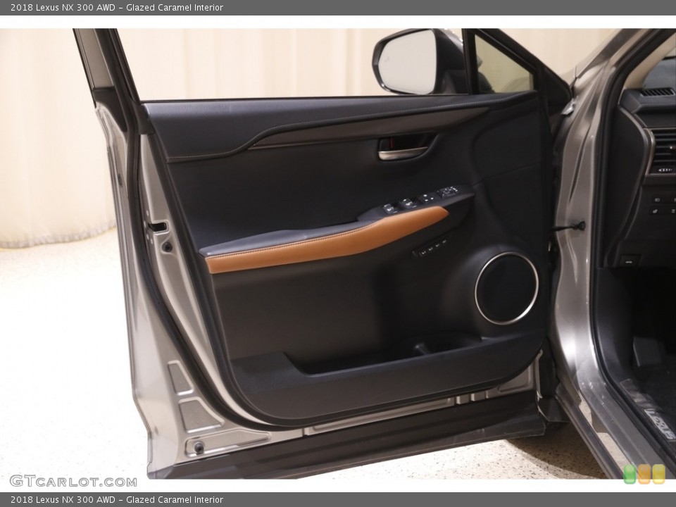 Glazed Caramel Interior Door Panel for the 2018 Lexus NX 300 AWD #143673945