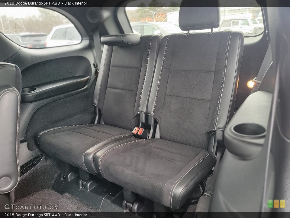 Black Interior Rear Seat for the 2018 Dodge Durango SRT AWD #143675795