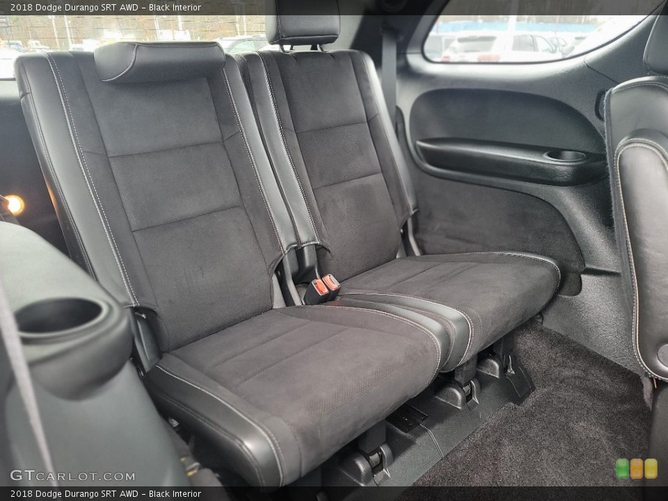Black Interior Rear Seat for the 2018 Dodge Durango SRT AWD #143675821