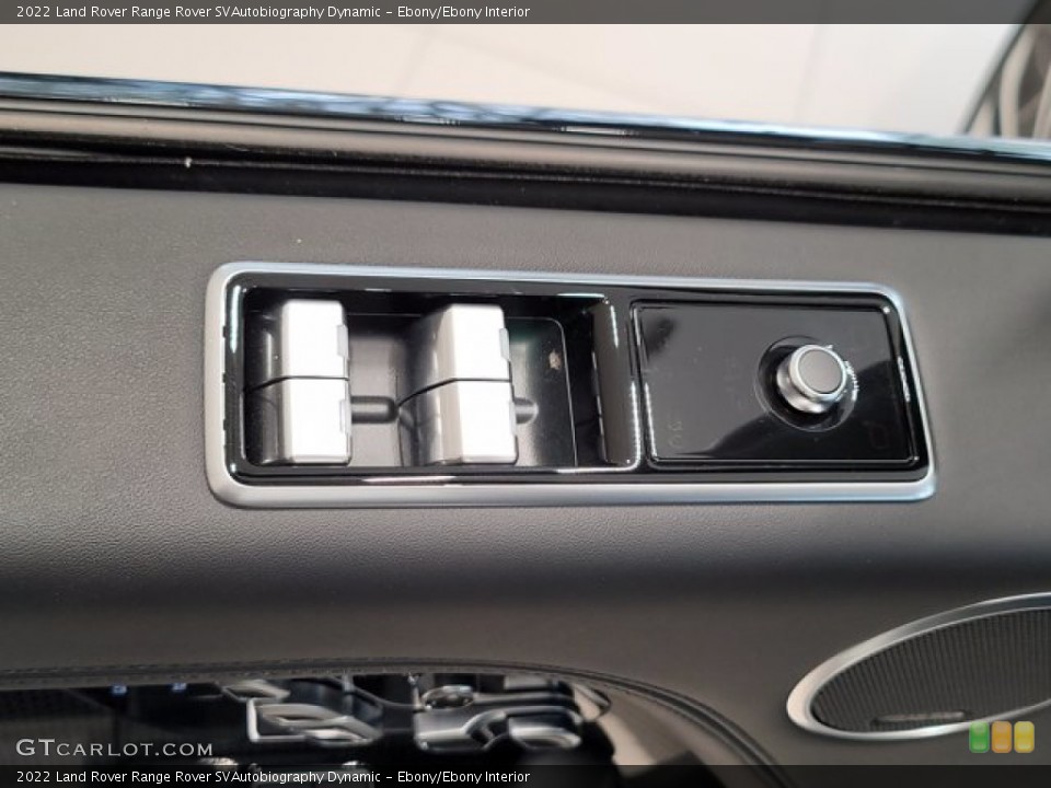 Ebony/Ebony Interior Controls for the 2022 Land Rover Range Rover SVAutobiography Dynamic #143676293