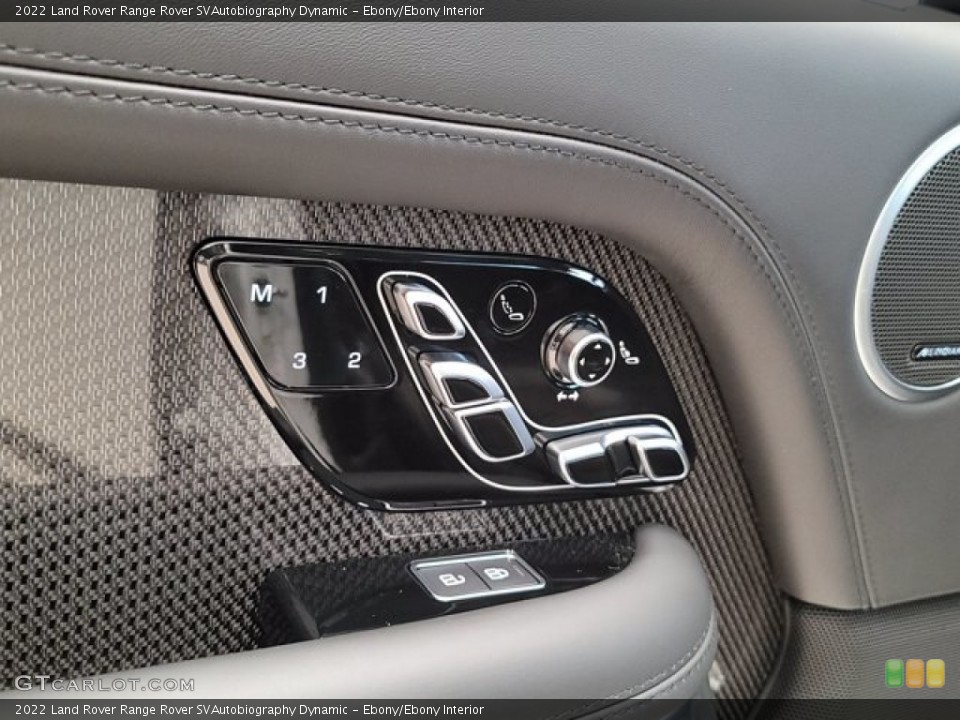 Ebony/Ebony Interior Controls for the 2022 Land Rover Range Rover SVAutobiography Dynamic #143676317