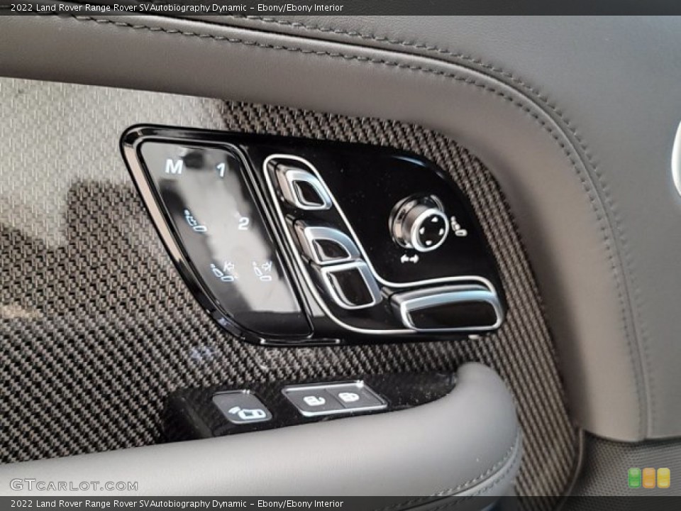 Ebony/Ebony Interior Controls for the 2022 Land Rover Range Rover SVAutobiography Dynamic #143676443