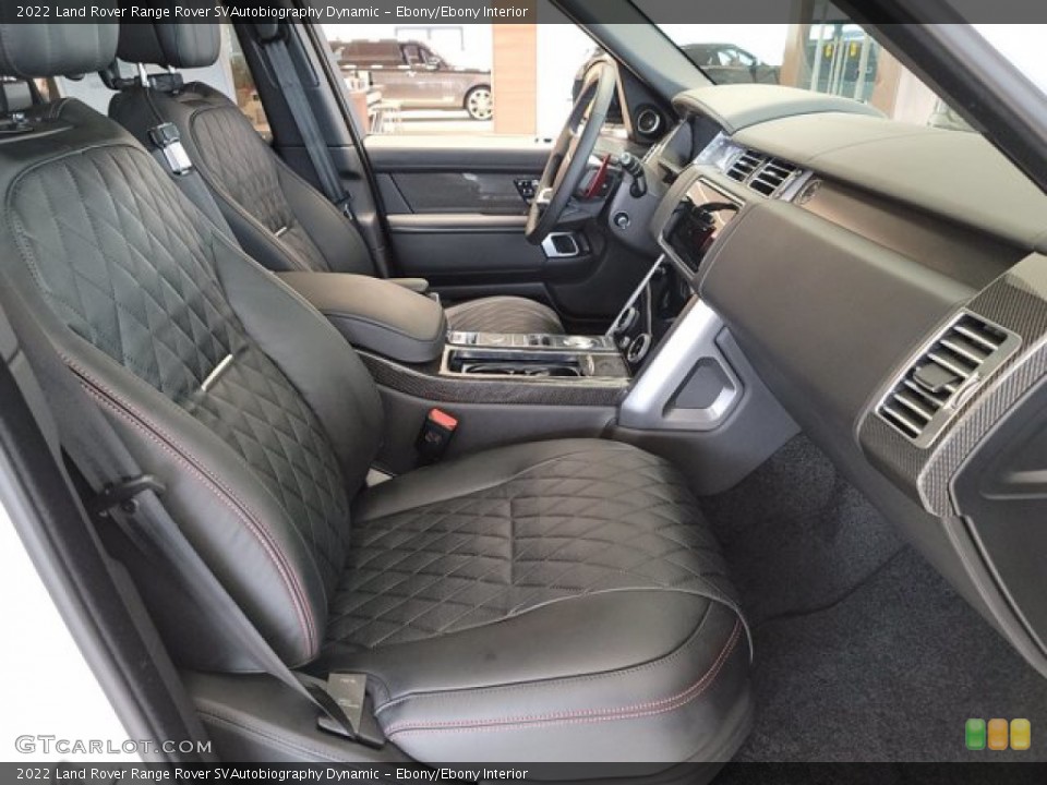 Ebony/Ebony Interior Front Seat for the 2022 Land Rover Range Rover SVAutobiography Dynamic #143676752