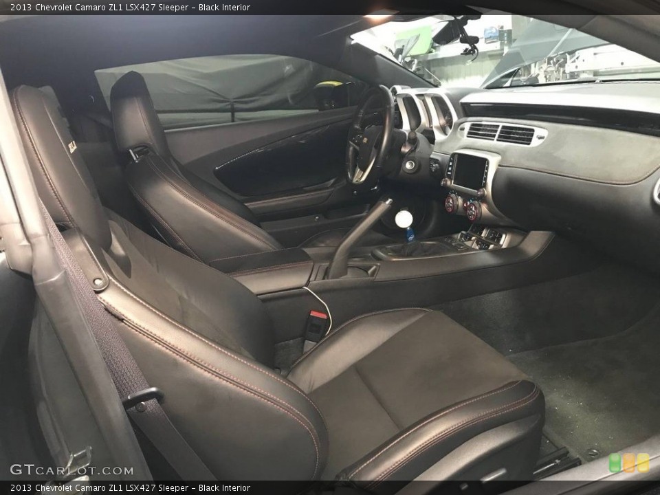 Black Interior Photo for the 2013 Chevrolet Camaro ZL1 LSX427 Sleeper #143677085