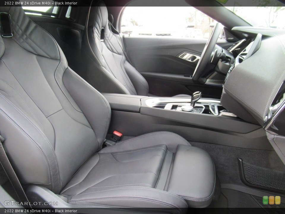 Black 2022 BMW Z4 Interiors