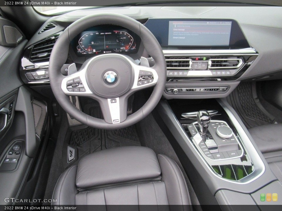 Black Interior Dashboard for the 2022 BMW Z4 sDrive M40i #143678537