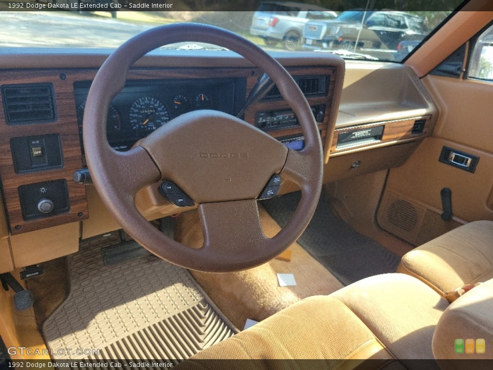 Saddle Interior Photo for the 1992 Dodge Dakota LE Extended Cab #143679664