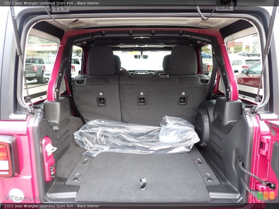 Black Interior Trunk for the 2022 Jeep Wrangler Unlimited Sport 4x4 #143680331