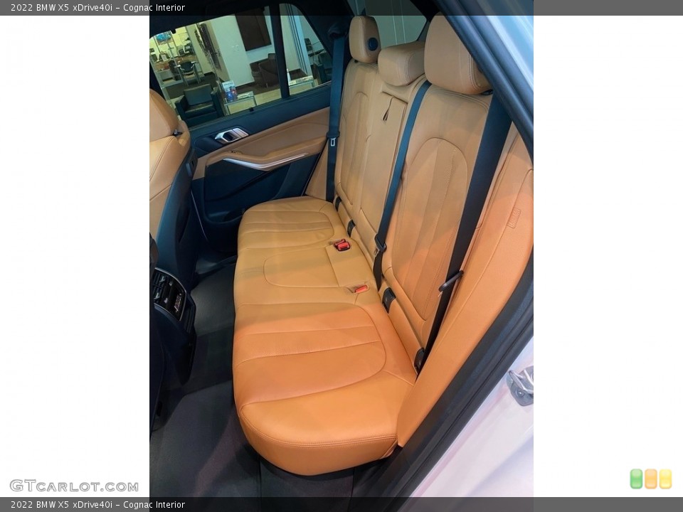 Cognac Interior Rear Seat for the 2022 BMW X5 xDrive40i #143682402