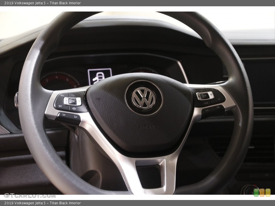 Titan Black Interior Steering Wheel for the 2019 Volkswagen Jetta S #143682414