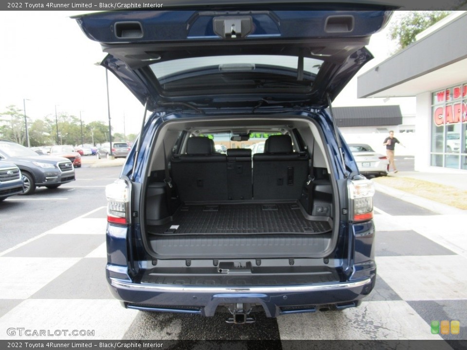 Black/Graphite Interior Trunk for the 2022 Toyota 4Runner Limited #143682672