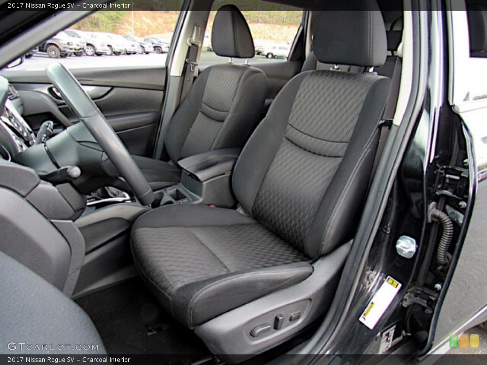 Charcoal Interior Front Seat for the 2017 Nissan Rogue SV #143686441