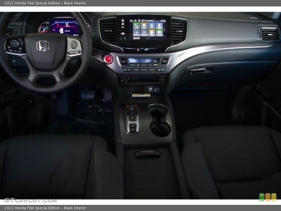 Black Interior Dashboard for the 2022 Honda Pilot Special Edition #143686960