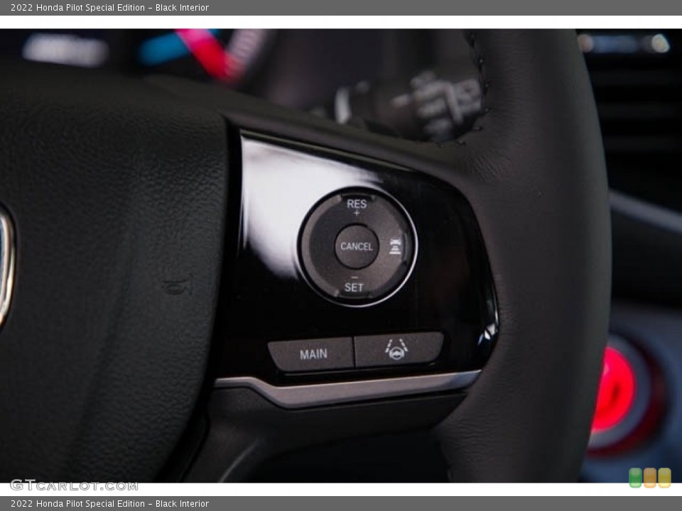 Black Interior Steering Wheel for the 2022 Honda Pilot Special Edition #143686993