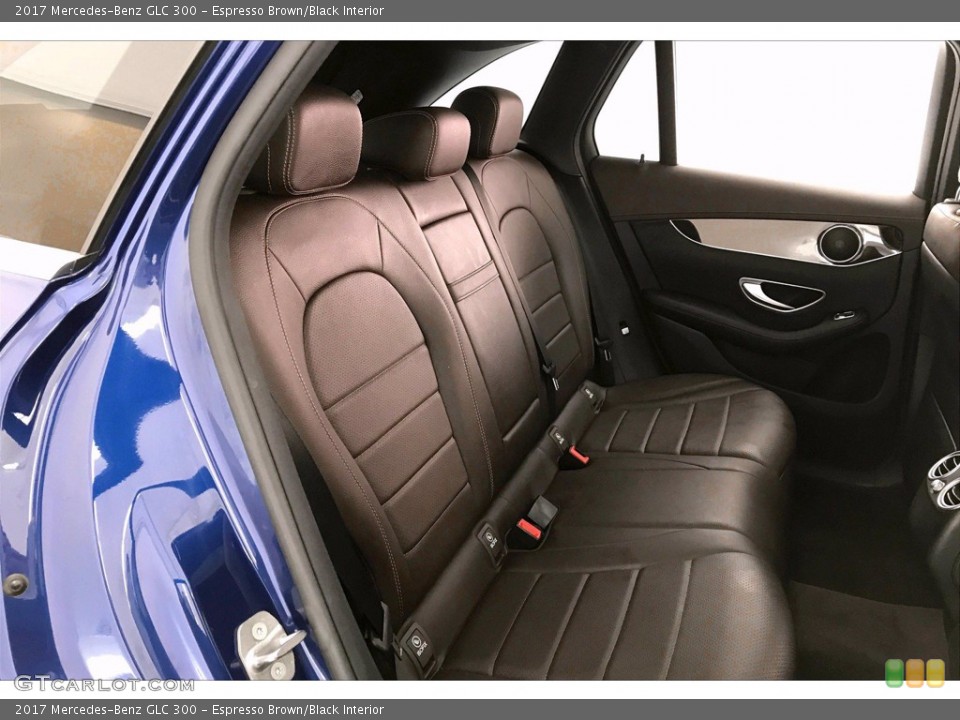 Espresso Brown/Black Interior Rear Seat for the 2017 Mercedes-Benz GLC 300 #143688528