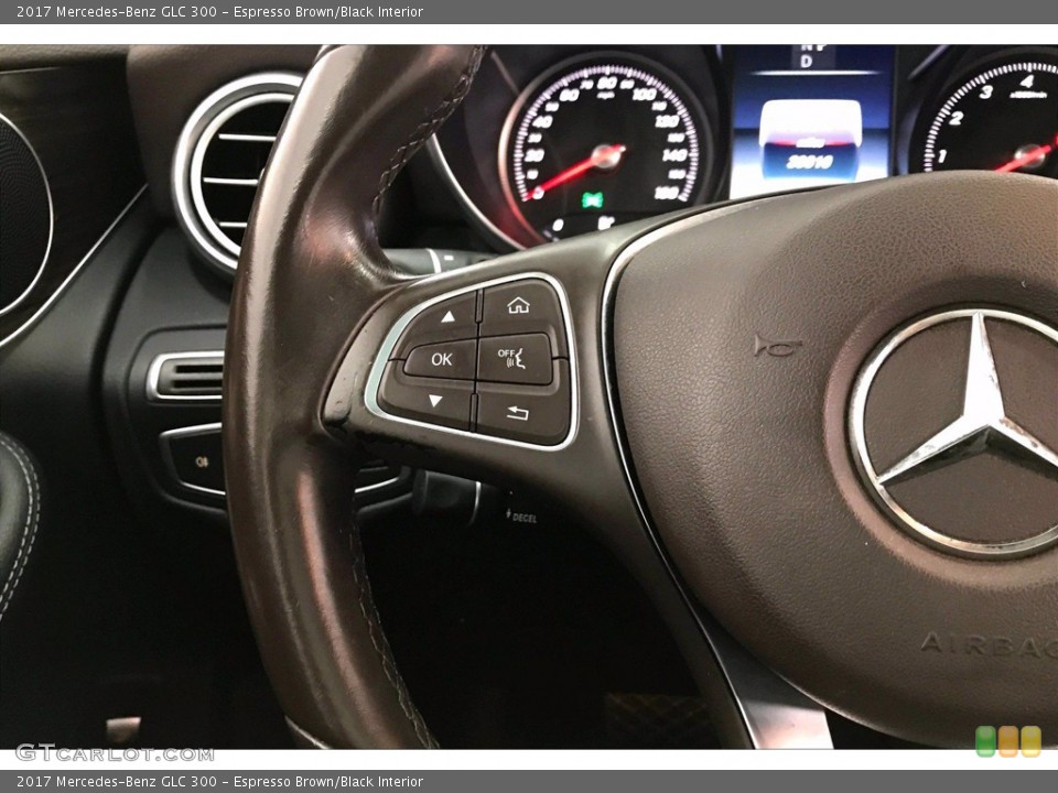 Espresso Brown/Black Interior Controls for the 2017 Mercedes-Benz GLC 300 #143688672