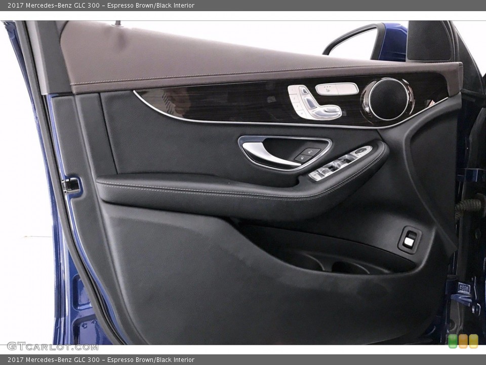 Espresso Brown/Black Interior Door Panel for the 2017 Mercedes-Benz GLC 300 #143688858