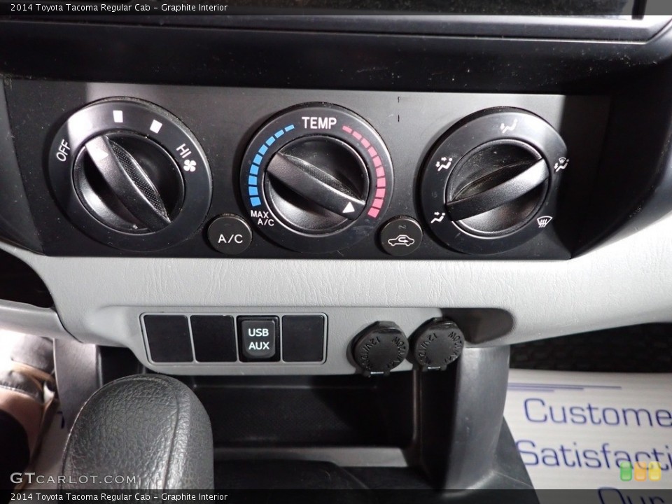 Graphite Interior Controls for the 2014 Toyota Tacoma Regular Cab #143688936