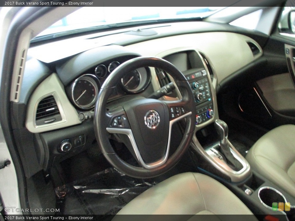 Ebony 2017 Buick Verano Interiors