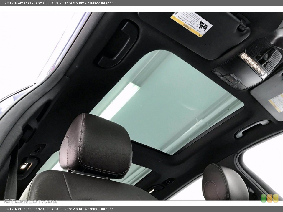 Espresso Brown/Black Interior Sunroof for the 2017 Mercedes-Benz GLC 300 #143688966