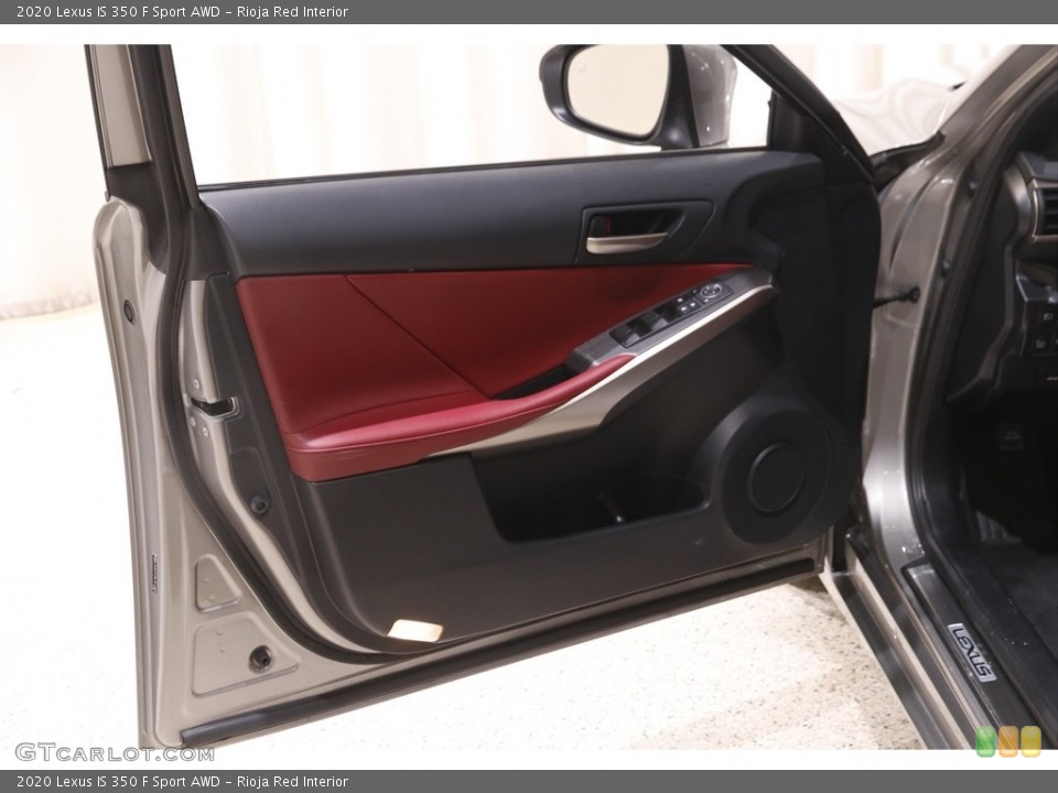 Rioja Red Interior Door Panel for the 2020 Lexus IS 350 F Sport AWD #143689452