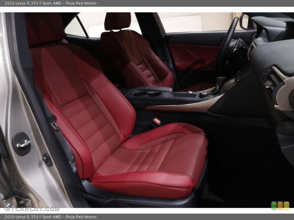 Rioja Red Interior Front Seat for the 2020 Lexus IS 350 F Sport AWD #143689683
