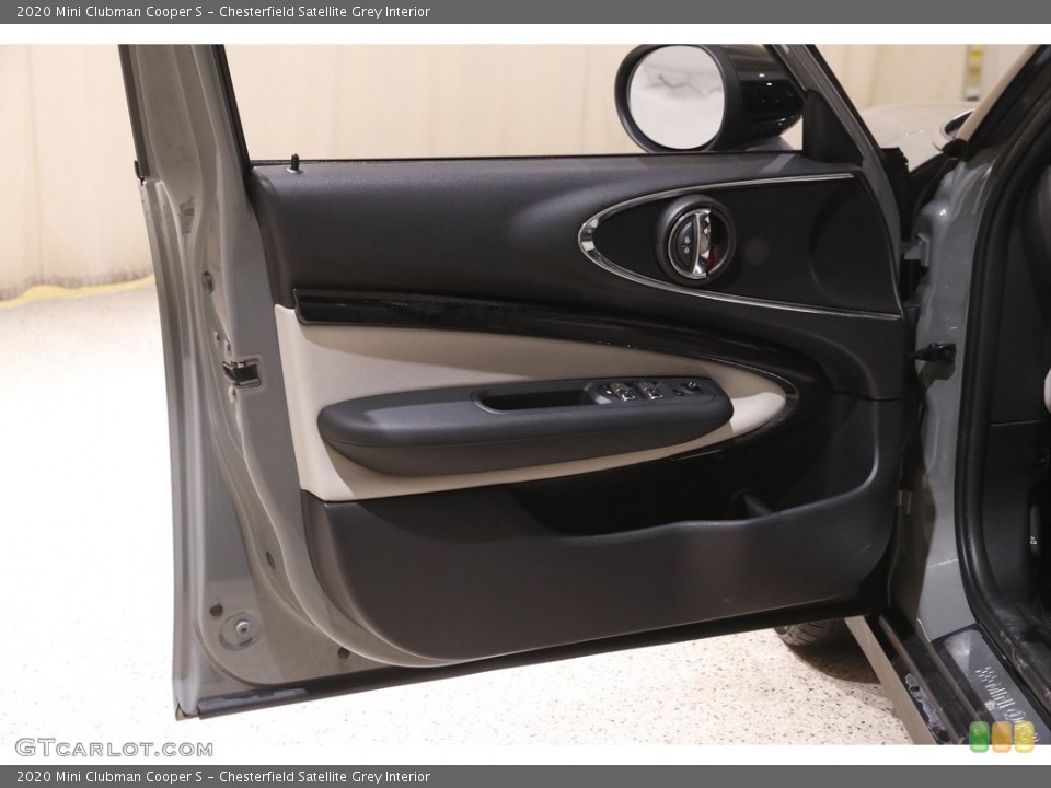 Chesterfield Satellite Grey Interior Door Panel for the 2020 Mini Clubman Cooper S #143691831