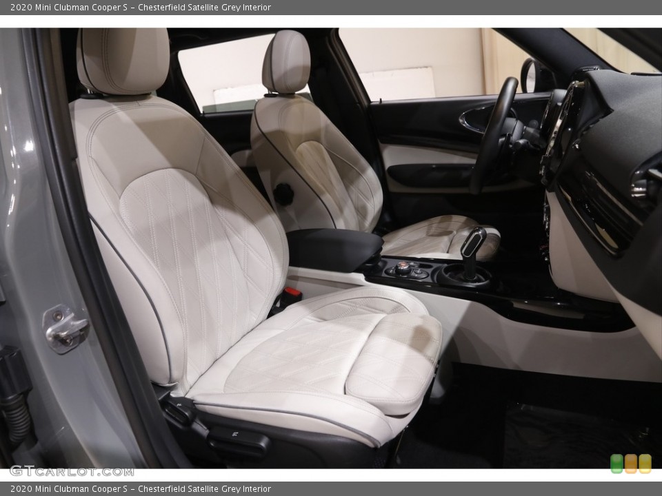 Chesterfield Satellite Grey Interior Front Seat for the 2020 Mini Clubman Cooper S #143691897