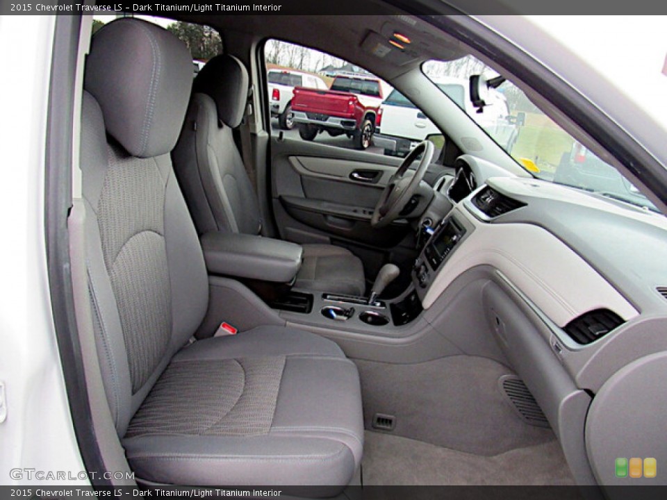 Dark Titanium/Light Titanium Interior Front Seat for the 2015 Chevrolet Traverse LS #143692059