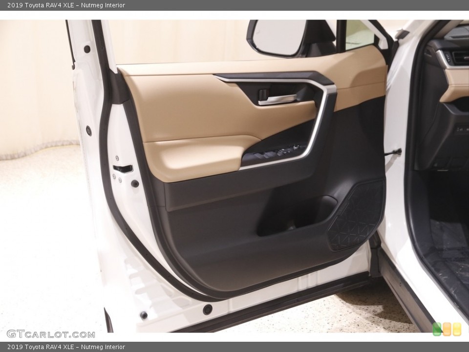 Nutmeg Interior Door Panel for the 2019 Toyota RAV4 XLE #143692455