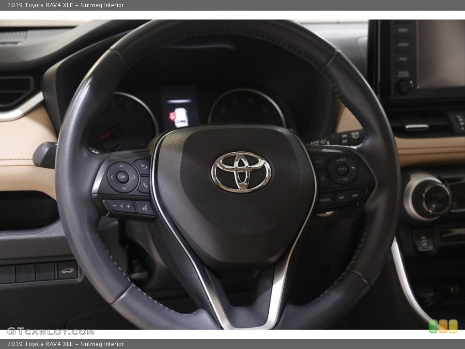 Nutmeg Interior Steering Wheel for the 2019 Toyota RAV4 XLE #143692475