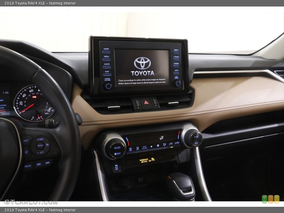 Nutmeg Interior Controls for the 2019 Toyota RAV4 XLE #143692485