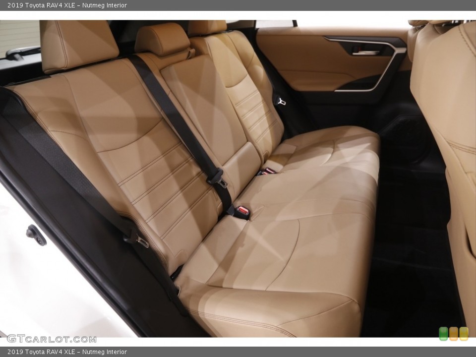 Nutmeg Interior Rear Seat for the 2019 Toyota RAV4 XLE #143692521