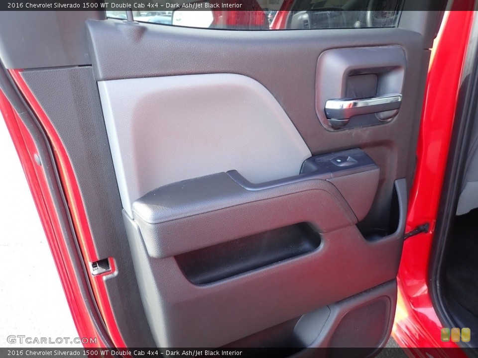 Dark Ash/Jet Black Interior Door Panel for the 2016 Chevrolet Silverado 1500 WT Double Cab 4x4 #143693649